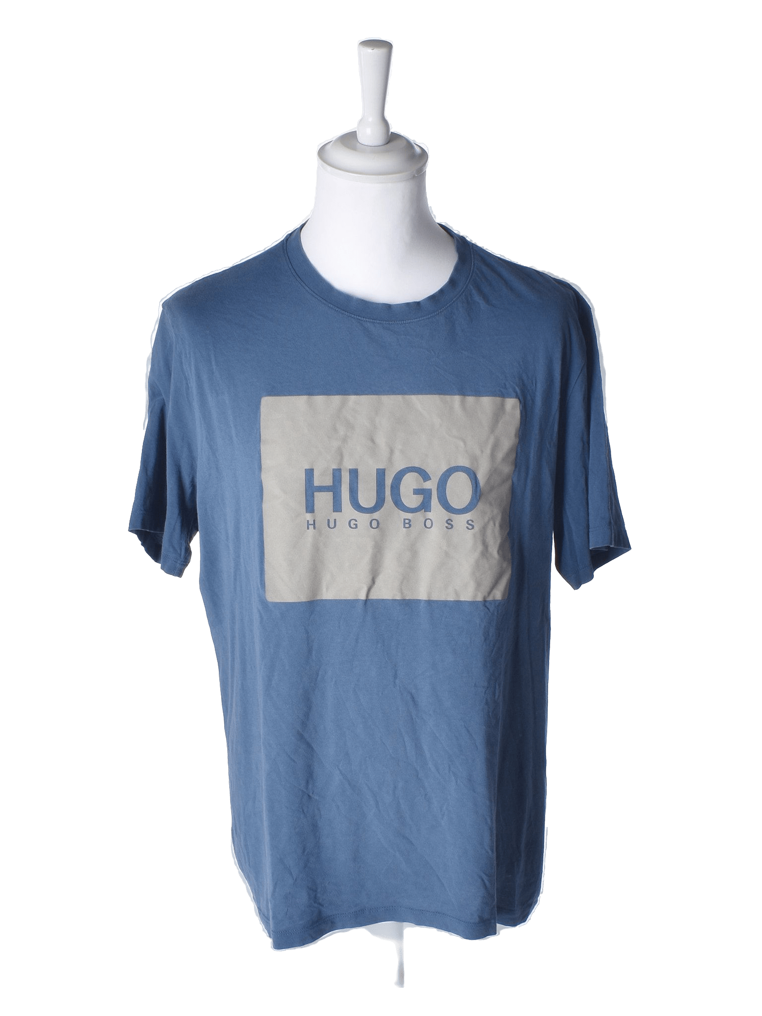 Hugo Boss T-Shirt - XL / Blå / Mand - SassyLAB Secondhand
