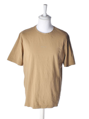 Hugo Boss T-Shirt - XL / Brun / Mand - SassyLAB Secondhand
