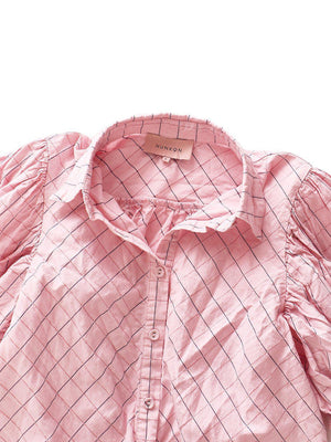 HUNKQN Skjorte - S / Pink / Kvinde - SassyLAB Secondhand