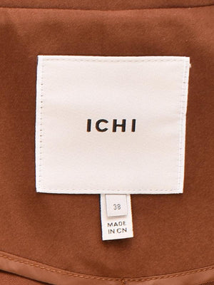 ICHI 2-delt sæt - 40 / Brun / Kvinde - SassyLAB Secondhand