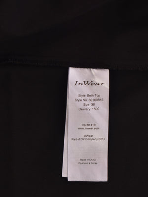 Inwear Cardigan - 36 / Sort / Kvinde - SassyLAB Secondhand