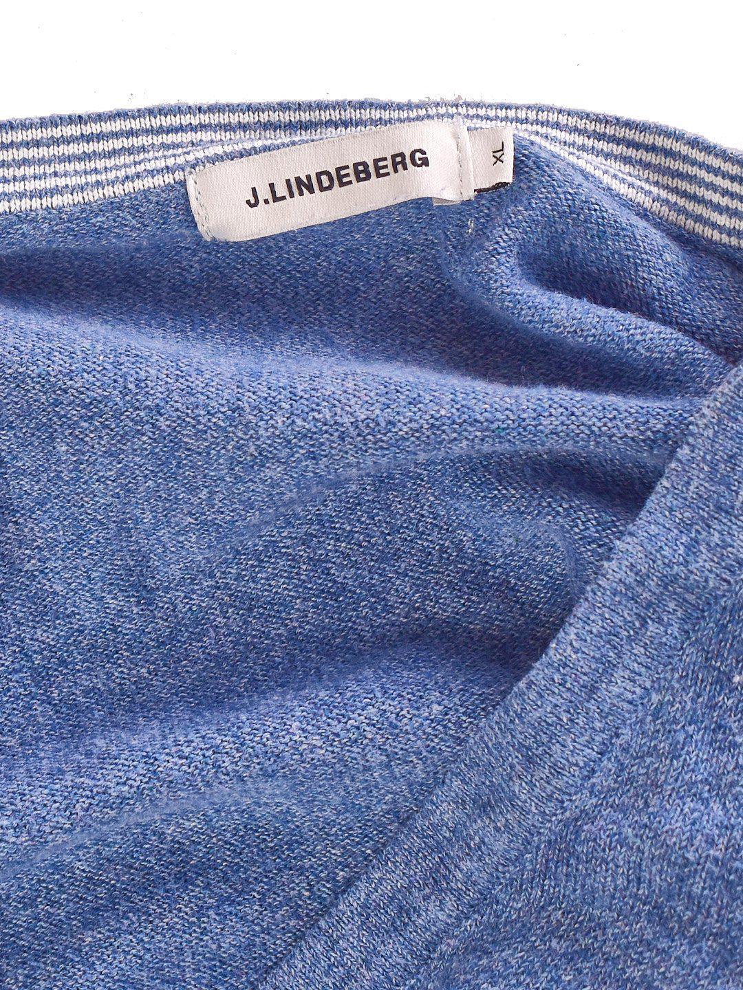 J.Lindberg Strik - XL / Blå / Mand - SassyLAB Secondhand