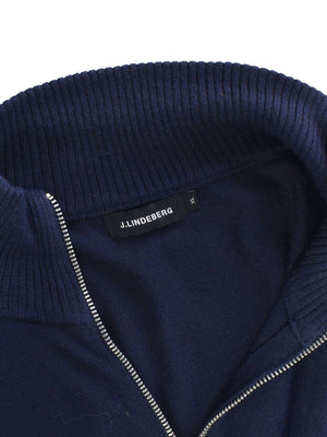 J. Lindeberg Sweater - XL / Blå / Mand - SassyLAB Secondhand