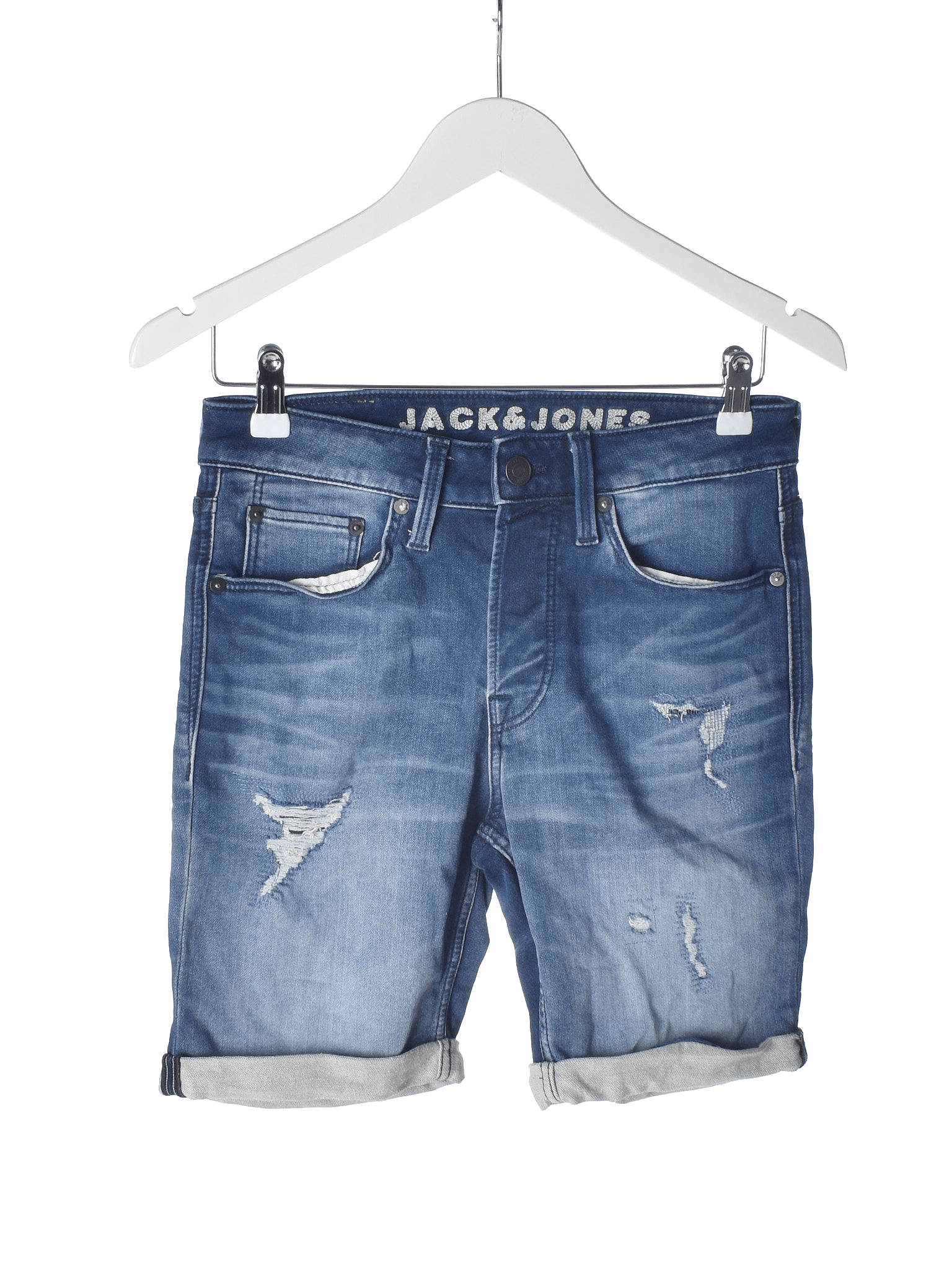 Jack & Jones Shorts - XS / Blå / Mand - SassyLAB Secondhand