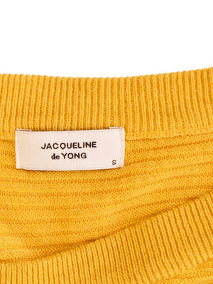 Jacqueline de Yong Sweater - S / Gul / Kvinde - SassyLAB Secondhand
