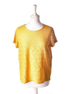 Jacqueline de Young T-Shirt - M / Gul / Kvinde - SassyLAB Secondhand