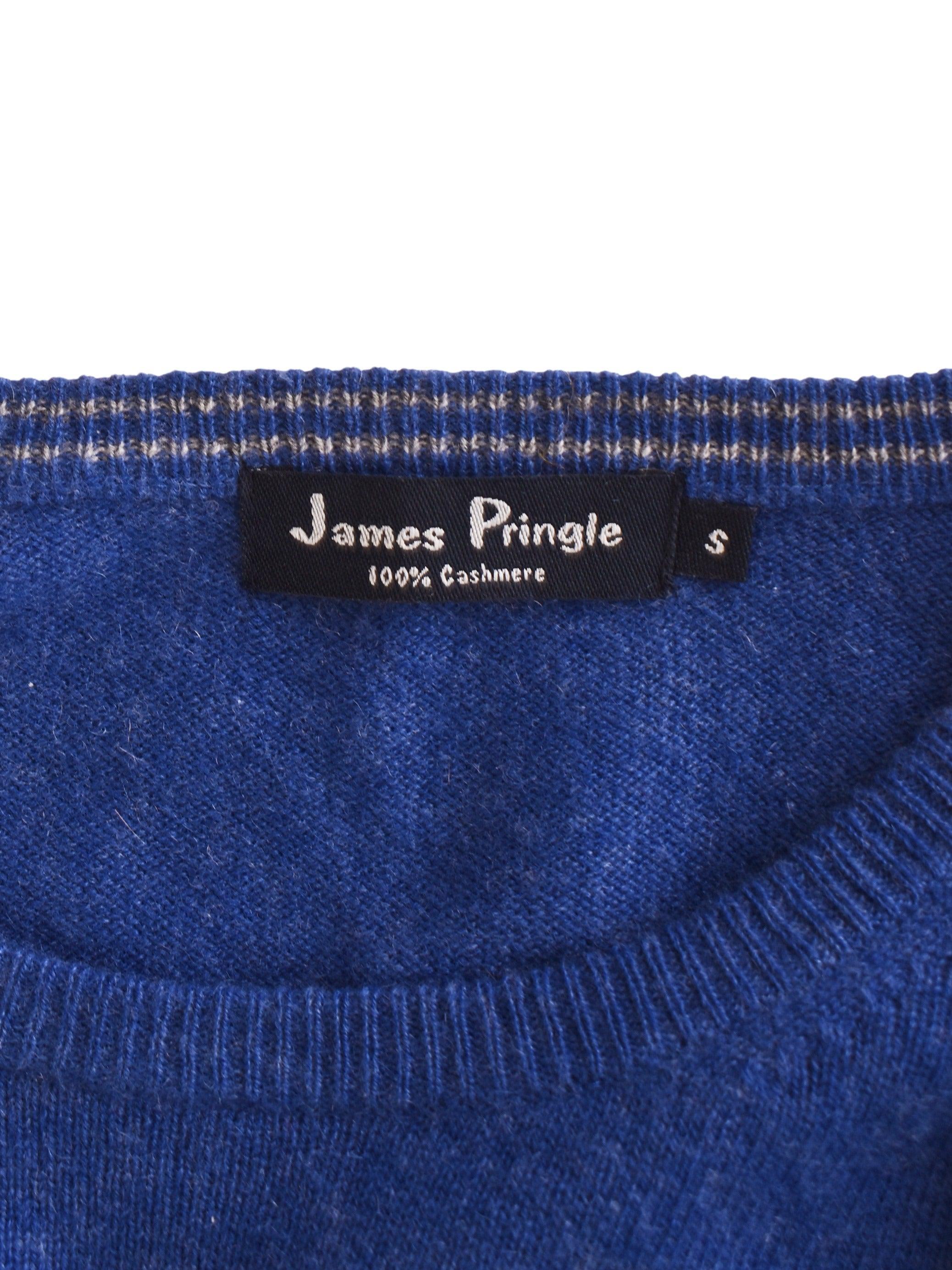 James Pringle Strik - S / Blå / Kvinde - SassyLAB Secondhand