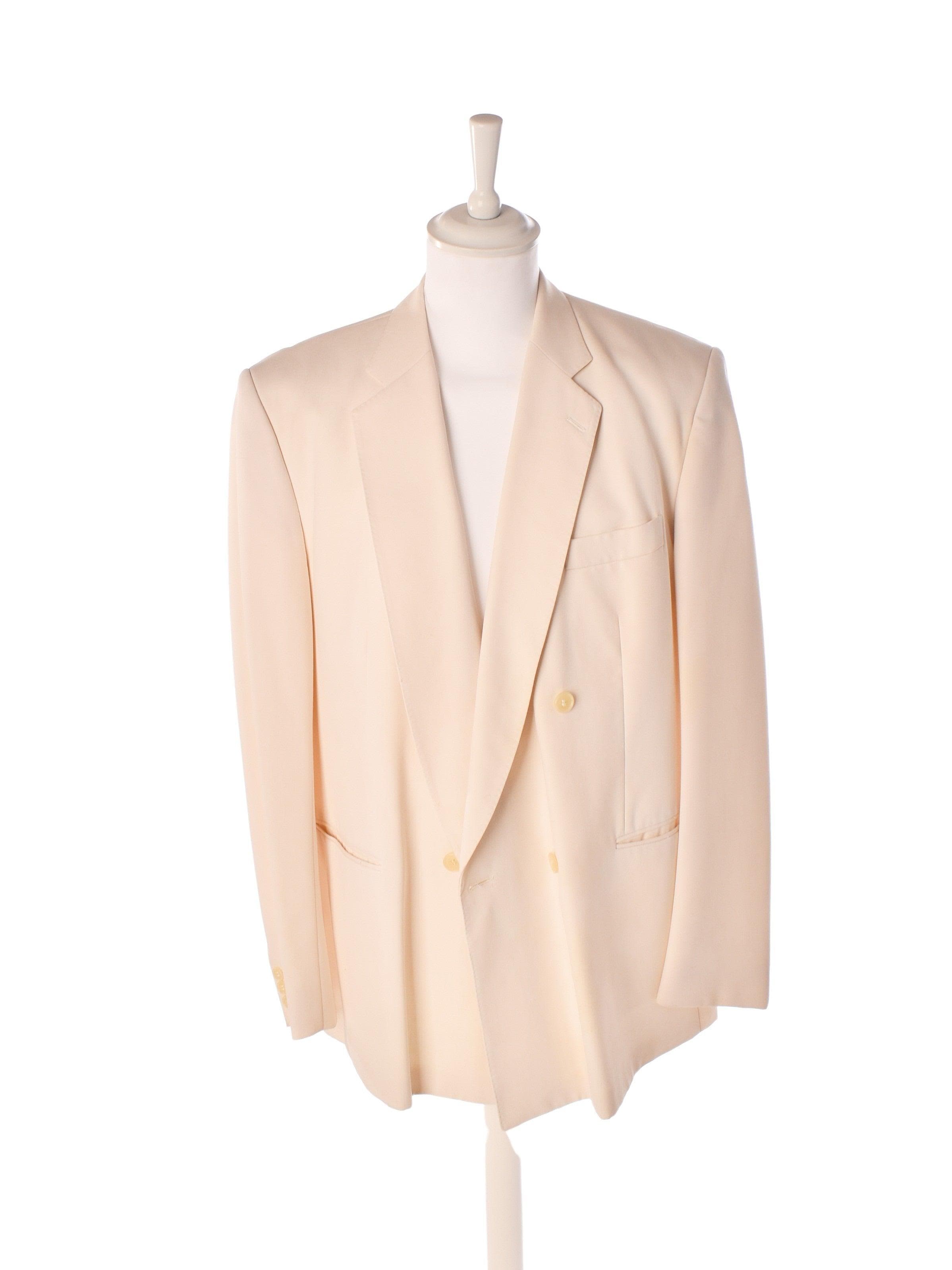 Jens Sørensen & Co Blazer - XL / Hvid / Mand - SassyLAB Secondhand