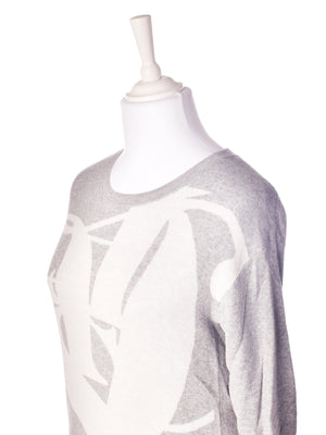 Jigsaw Sweater - L / Grå / Kvinde - SassyLAB Secondhand