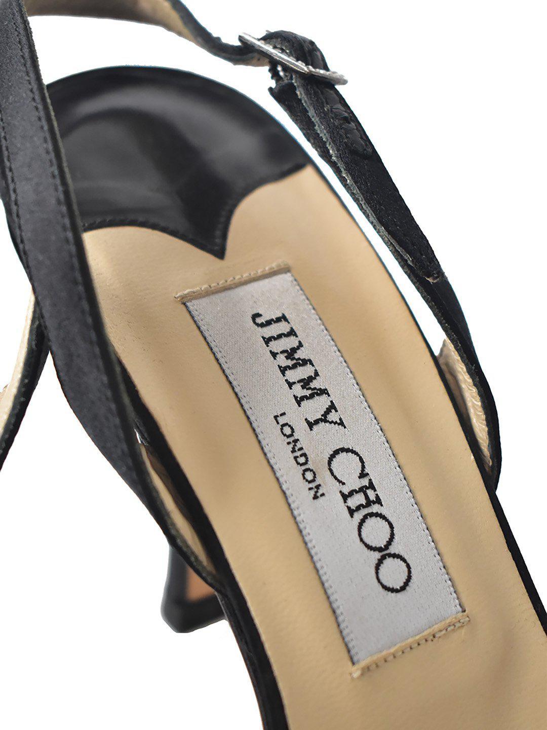 Jimmy Choo Stiletter - 38 / Sort / Kvinde - SassyLAB Secondhand