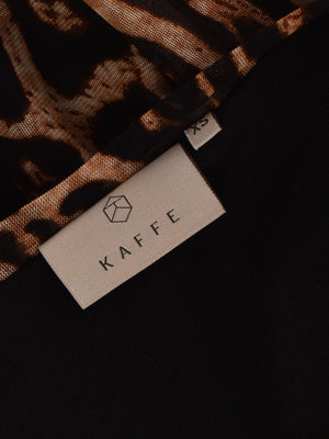 Kaffe Kjole - XS / Dyreprint / Kvinde - SassyLAB Secondhand