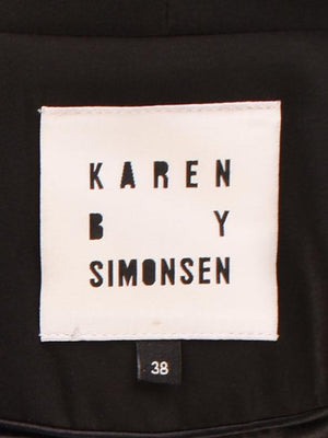 Karen By Simonsen 2-delt sæt - 38 / Sort / Kvinde - SassyLAB Secondhand