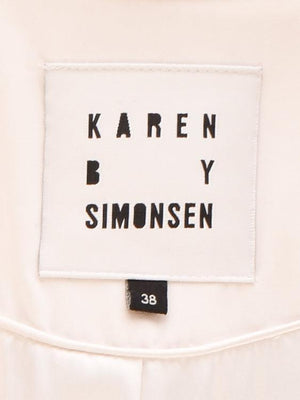 Karen by Simonsen Blazer - 38 / Hvid / Kvinde - SassyLAB Secondhand