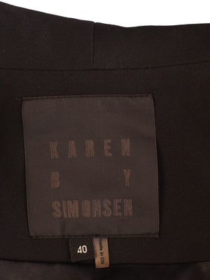 Karen By Simonsen Blazer - 40 / Sort / Kvinde - SassyLAB Secondhand