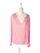 Karen by Simonsen Bluse - 38 / Pink / Kvinde - SassyLAB Secondhand