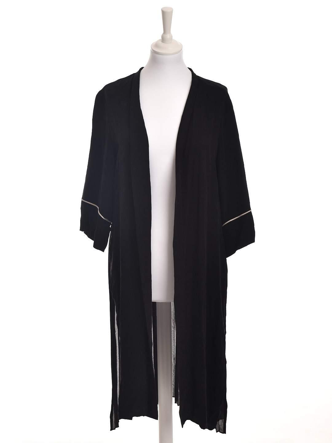 Karen By Simonsen Kimono - 36 / Sort / Kvinde - SassyLAB Secondhand