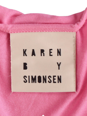 Karen By Simonsen T-Shirt - S / Pink / Kvinde - SassyLAB Secondhand