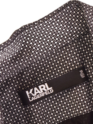 Karl Lagerfeld Skjorte - 39 / Sort / Mand - SassyLAB Secondhand