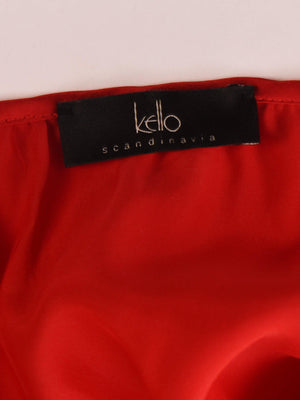 Kello Bluse - 40 / Rød / Kvinde - SassyLAB Secondhand