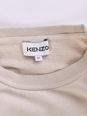 Kenzo Sweatshirt - M / Beige / Kvinde - SassyLAB Secondhand