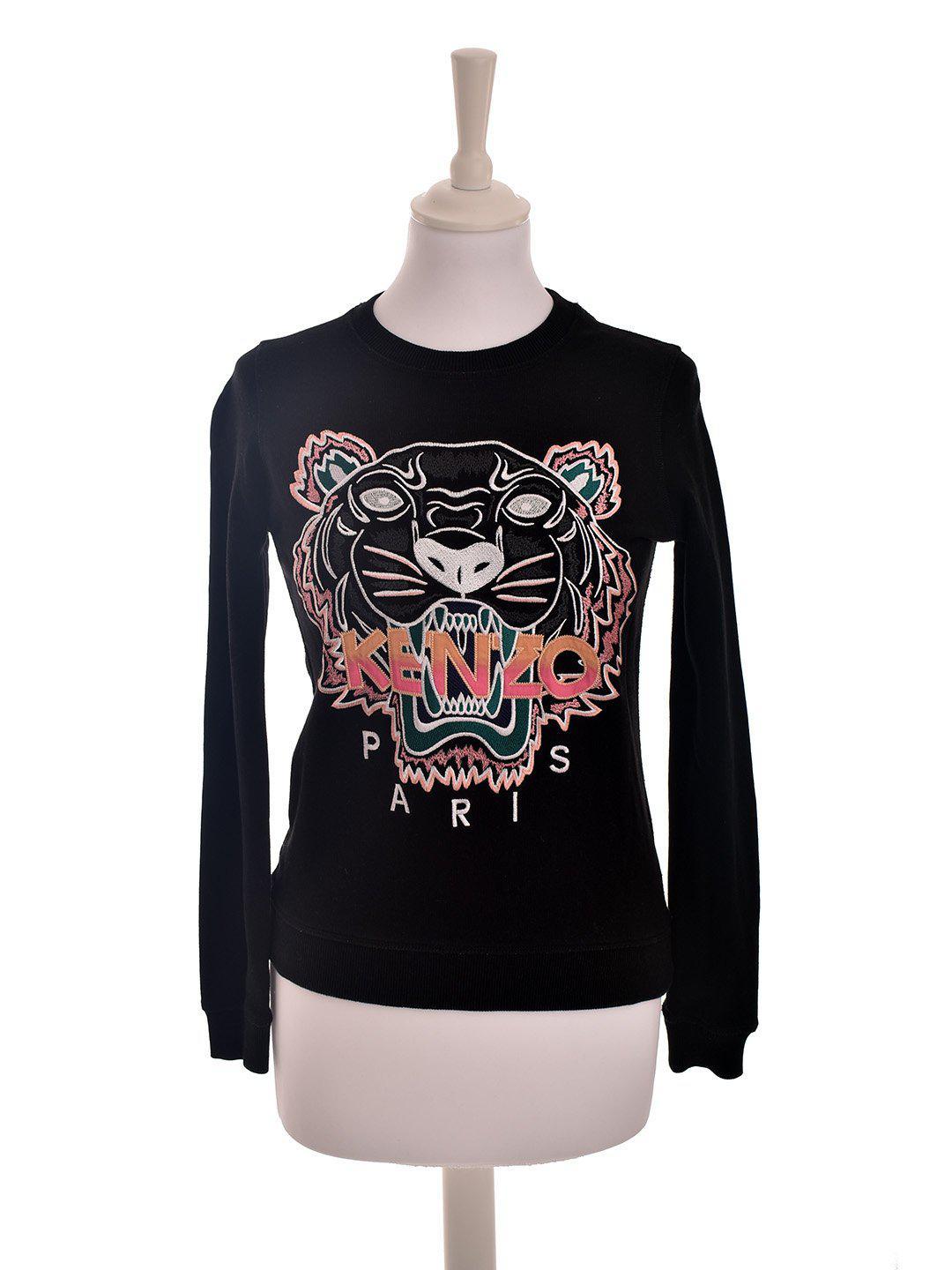 Kenzo sweatshirt sort hotsell