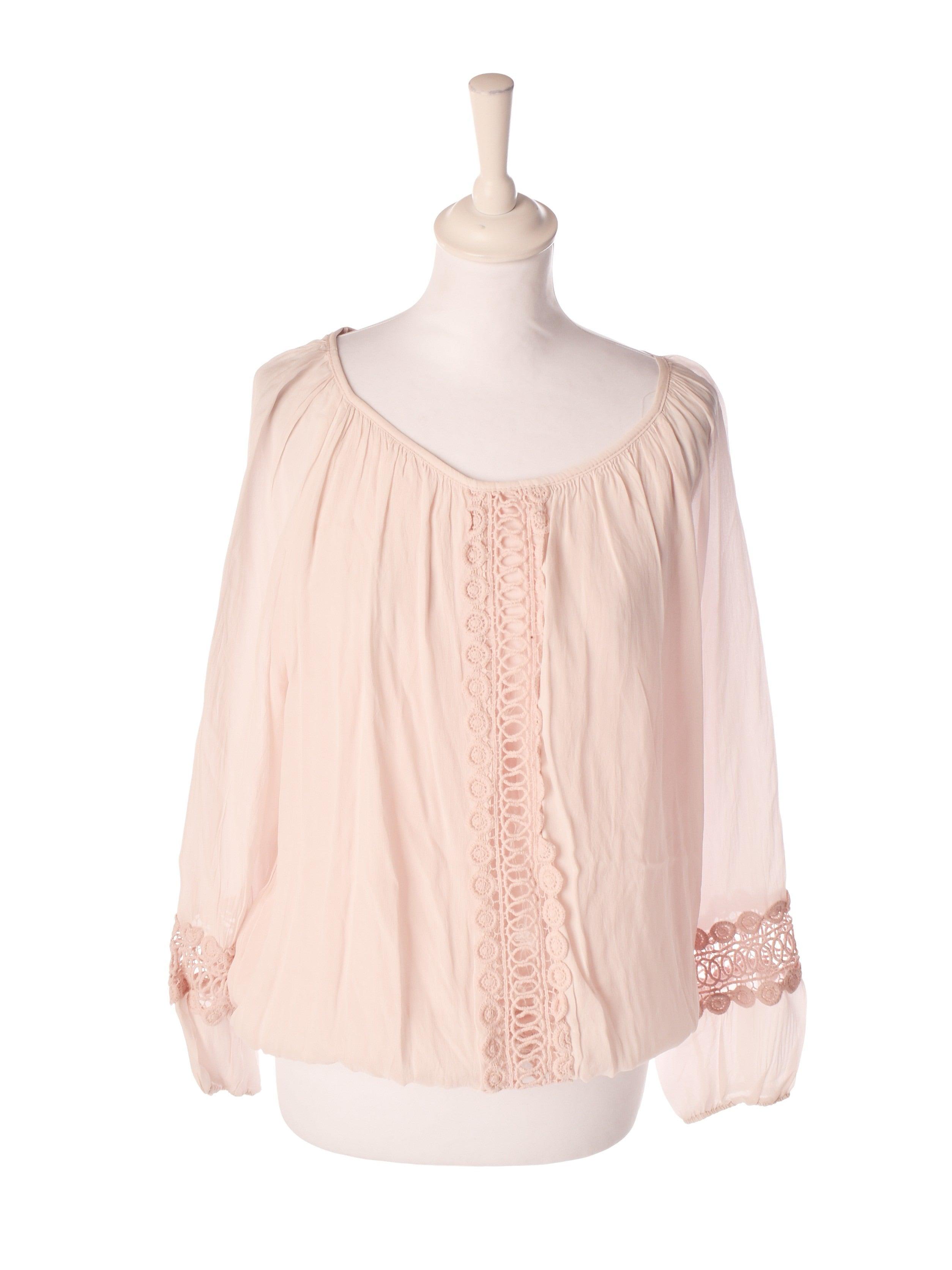 Lacomy Bluse - One Size / Rosa / Kvinde - SassyLAB Secondhand