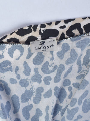 Lacony Kimono - L / Dyreprint / Kvinde - SassyLAB Secondhand