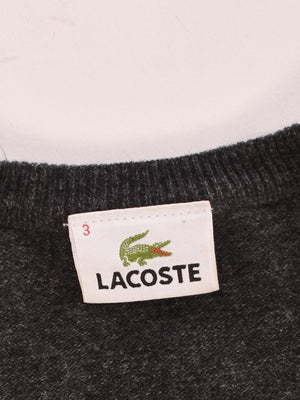 Lacoste Sweater - 3 / Grå / Kvinde - SassyLAB Secondhand