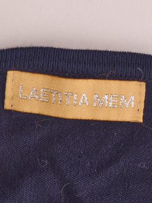 Laetitia Mem T-Shirt - M / Blå / Kvinde - SassyLAB Secondhand