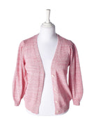 Laura Torelli Cardigan - L / Pink / Kvinde - SassyLAB Secondhand