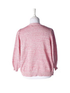 Laura Torelli Cardigan - L / Pink / Kvinde - SassyLAB Secondhand