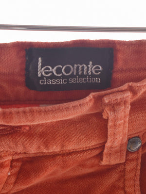 Lecomte Jeans - 42 / Orange / Kvinde - SassyLAB Secondhand