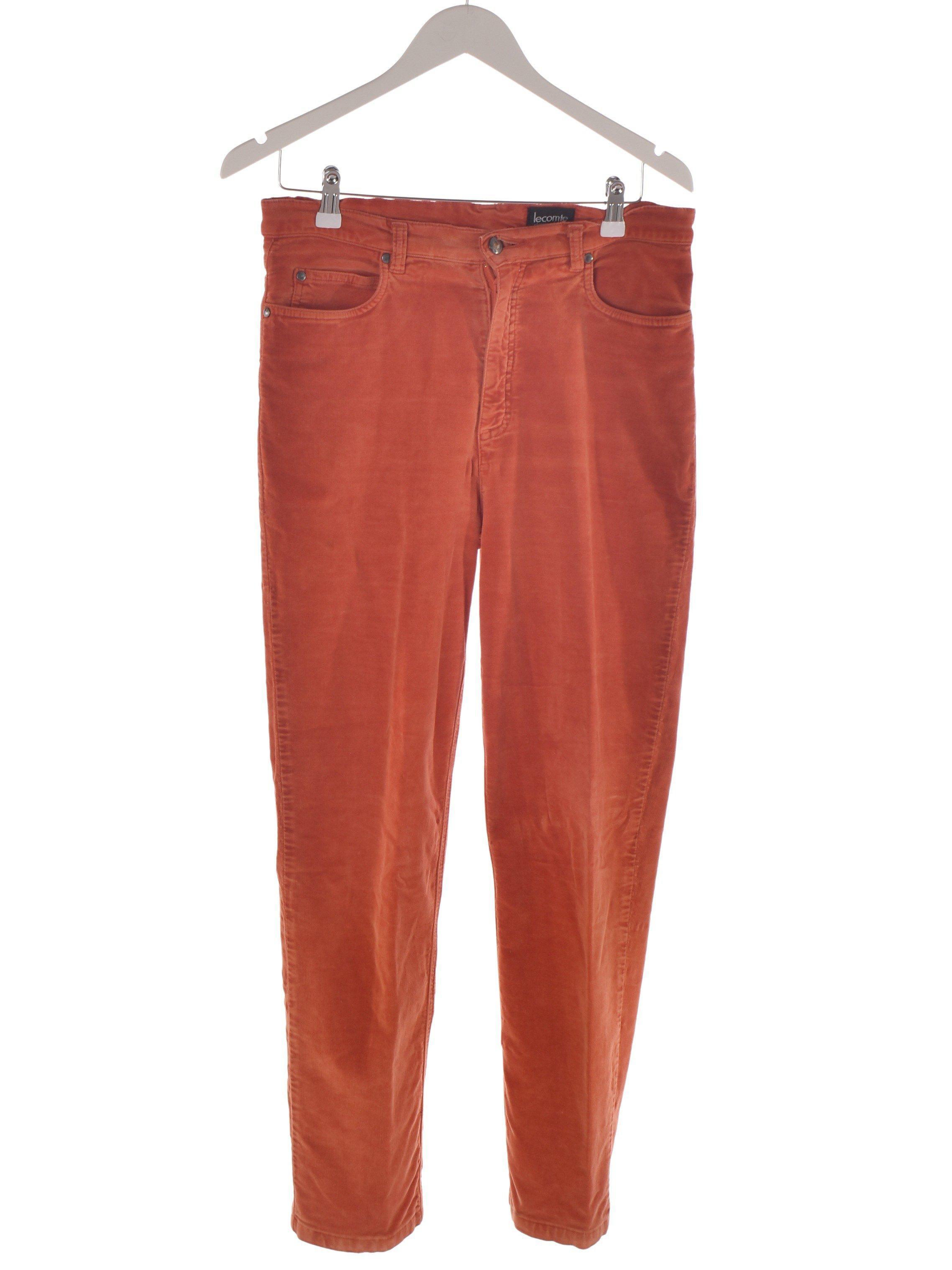 Lecomte Jeans - 42 / Orange / Kvinde - SassyLAB Secondhand