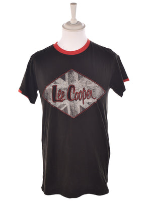 Lee Cooper T-Shirt - XL / Sort / Kvinde - SassyLAB Secondhand