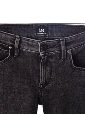 Lee Jeans - W25 L31 / Sort / Kvinde - SassyLAB Secondhand