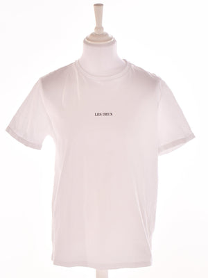 Les Deux T-Shirt - XL / Hvid / Mand - SassyLAB Secondhand