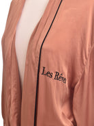 Les Réves Lingeri Kimono - Small/Medium / Pink / Kvinde - SassyLAB Secondhand