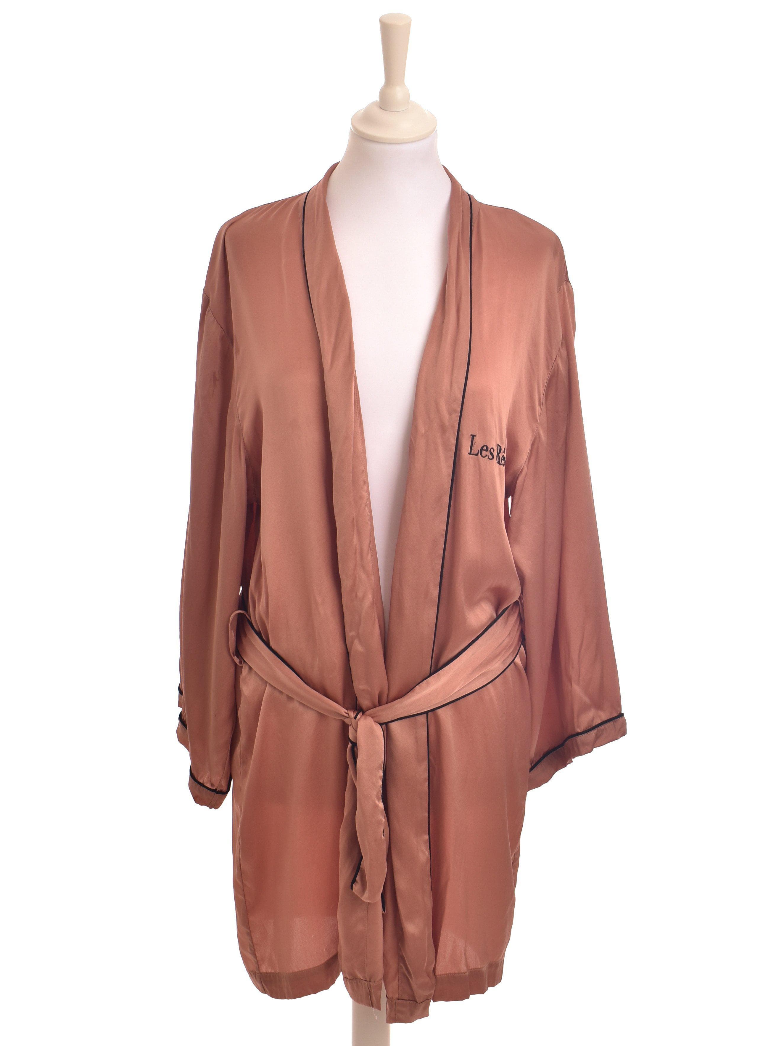 Les Réves Lingeri Kimono - Small/Medium / Pink / Kvinde - SassyLAB Secondhand