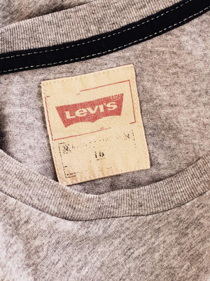 Levi's Bluse - 46 / Grå / Mand - SassyLAB Secondhand