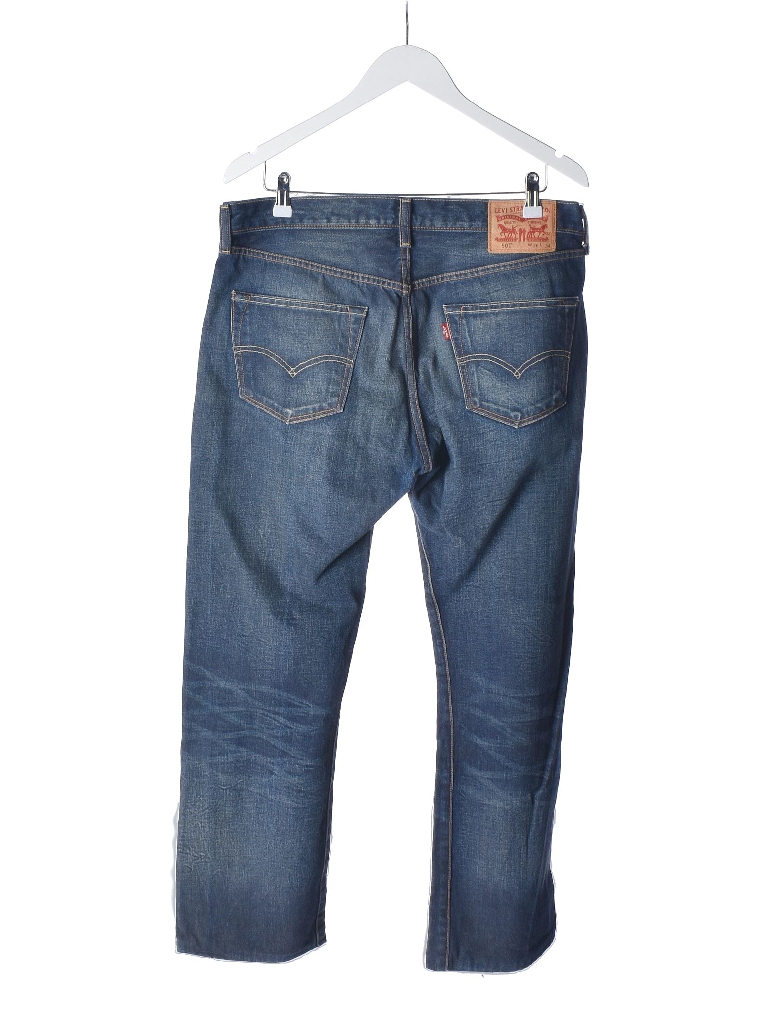 Levi's Jeans - W36 L34 / Blå / Kvinde - SassyLAB Secondhand