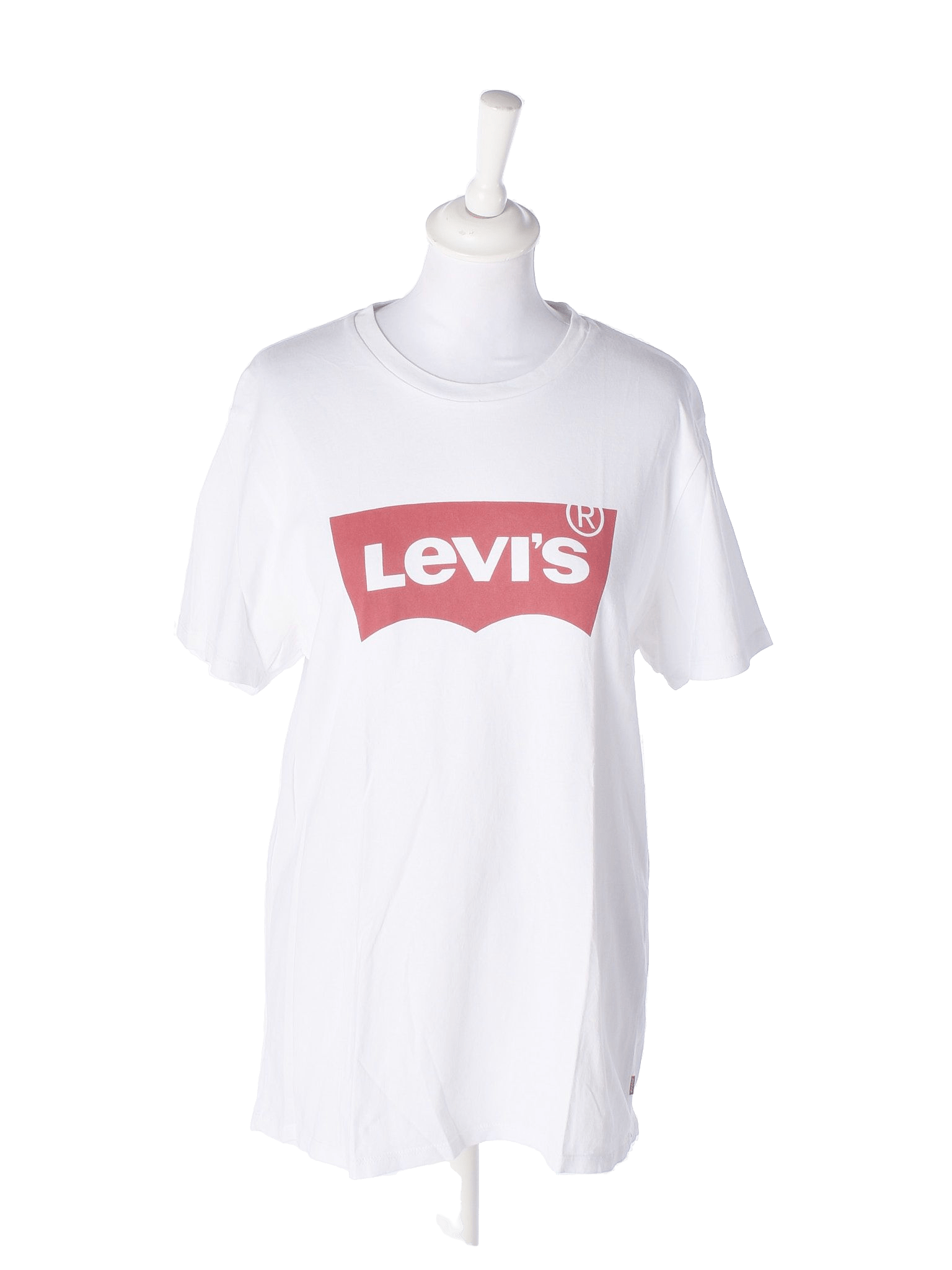 Levi's T-Shirt - M / Hvid / Kvinde - SassyLAB Secondhand