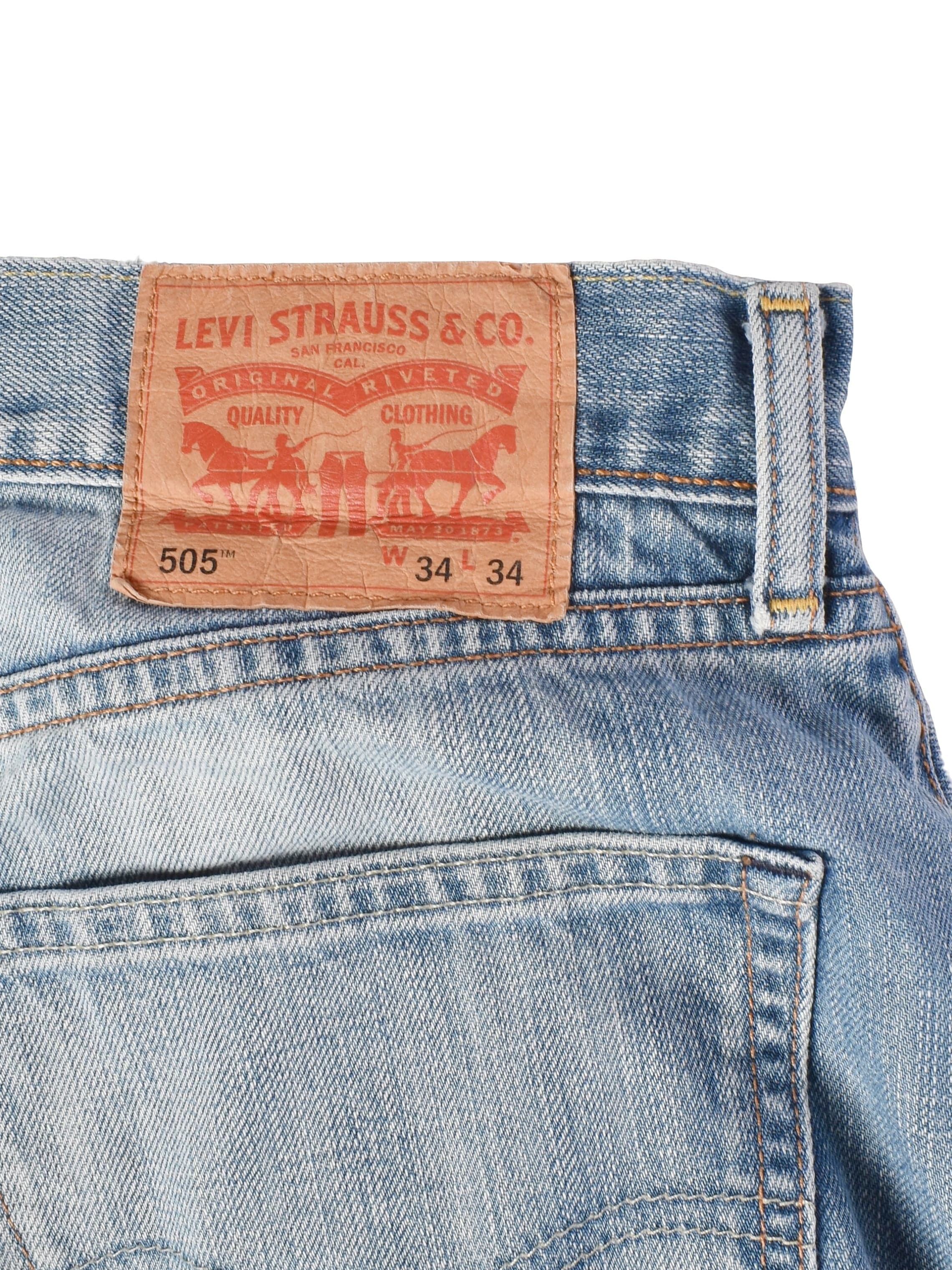 Levis Jeans - W34 L34 / Blå / Unisex - SassyLAB Secondhand