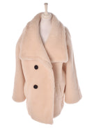 LHS fur Pels - M / Hvid / Kvinde - SassyLAB Secondhand