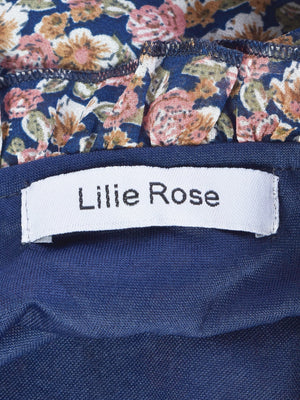 Lilie Rose Kjole - S / Blomstret / Kvinde - SassyLAB Secondhand