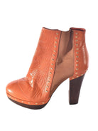 Lise Lindvig Stiletter - 39 / Orange / Kvinde - SassyLAB Secondhand