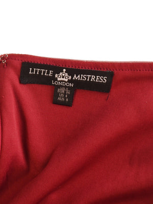 Little Mistress Kjole - 36 / Rød / Kvinde - SassyLAB Secondhand