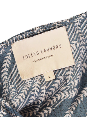 Lollys Laundry Bluse - L / Blå / Kvinde - SassyLAB Secondhand