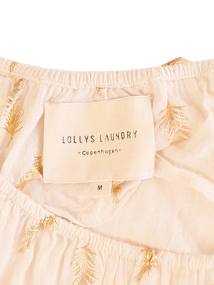 Lollys Laundry Bluse - M / Hvid / Kvinde - SassyLAB Secondhand