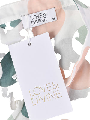 Love & Devine Bluse - XS / Multifarvet / Kvinde - SassyLAB Secondhand