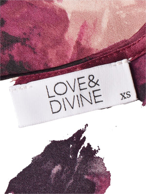 Love & Devine Kjole - XS / Lilla / Kvinde - SassyLAB Secondhand